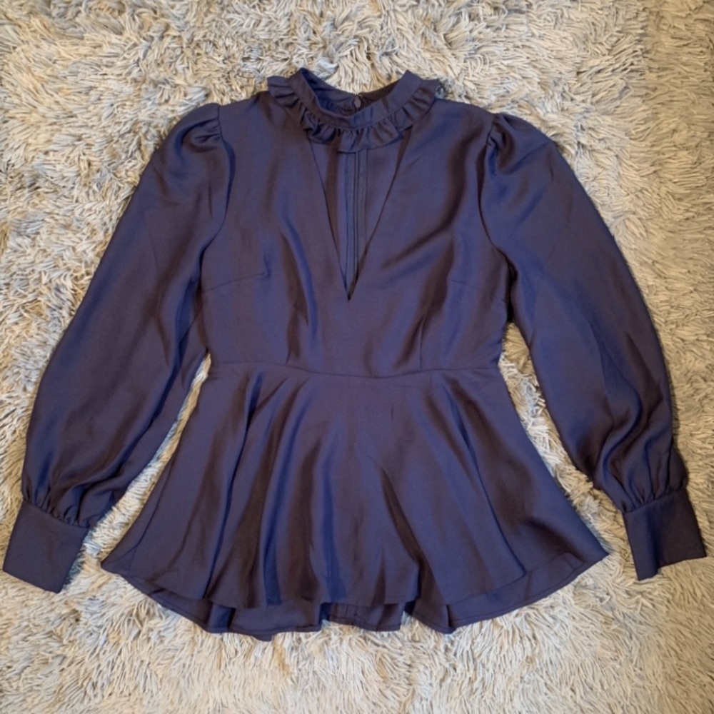 Venus Women’s Long Sleeve Peplum Top